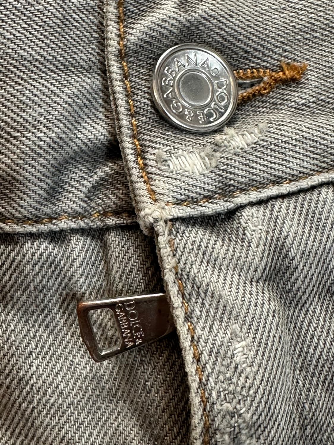 돌체앤가바나 데미지 워싱 데님 32 상품이미지7