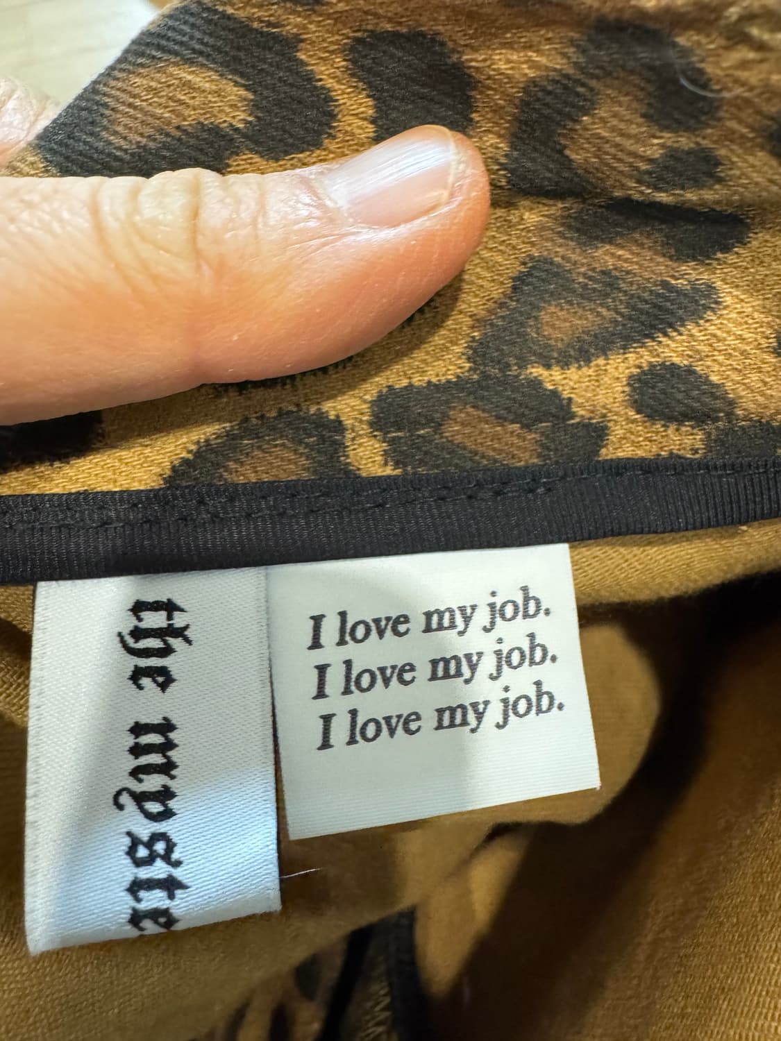 더미스테리어스호텔 레오파드 팬츠 상품이미지8