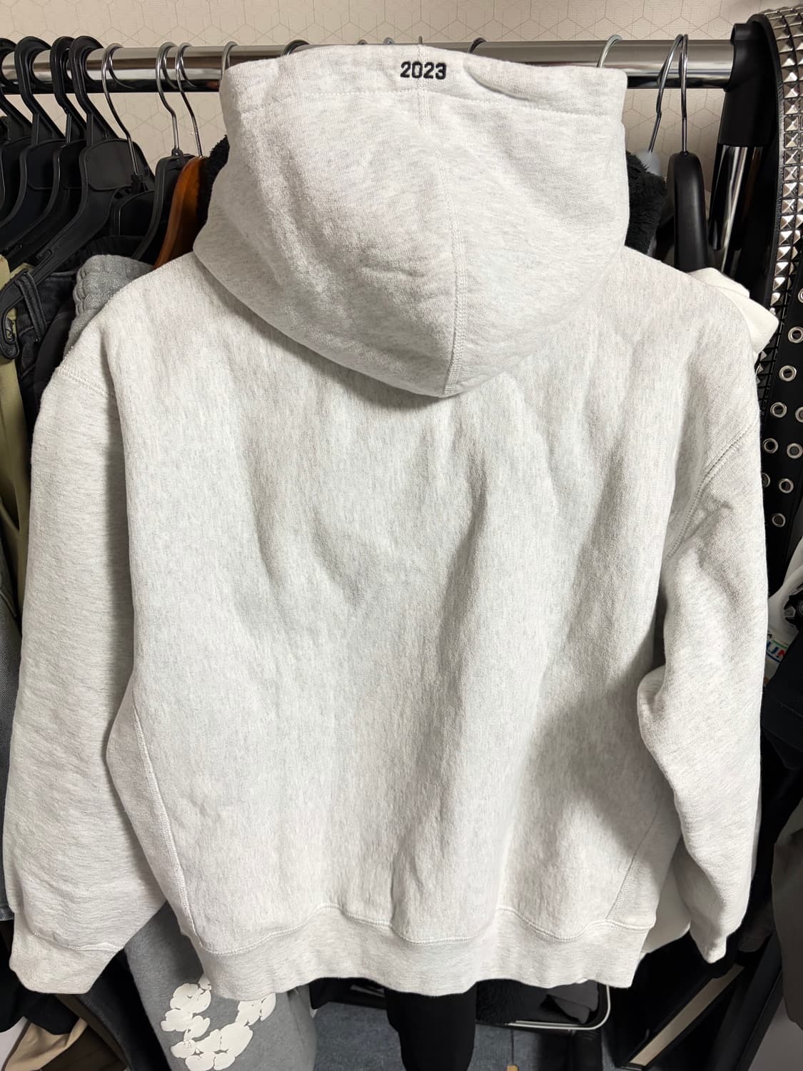 슈프림 박스로고 후드 애쉬 그레이 상품이미지2