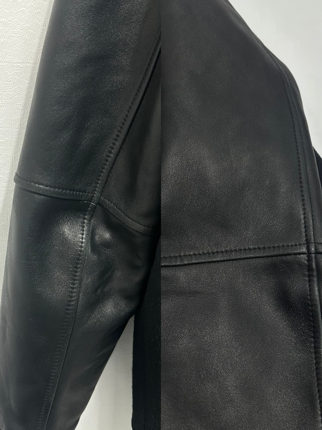 집시 테드 양가죽 블루종 스타디움 자켓 상품이미지8