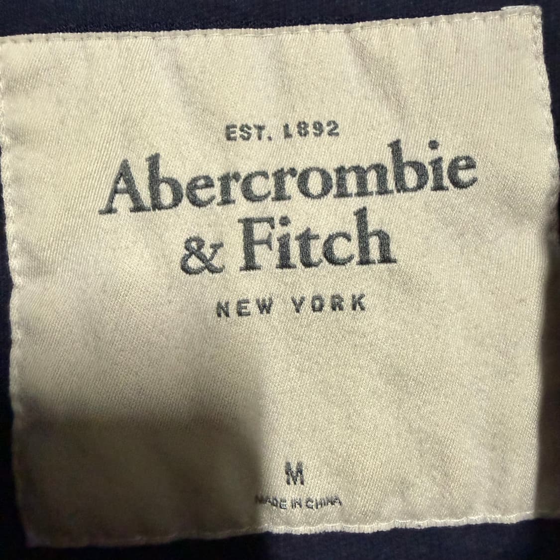 아베크롬비 네이비 후드티 m 상품이미지3