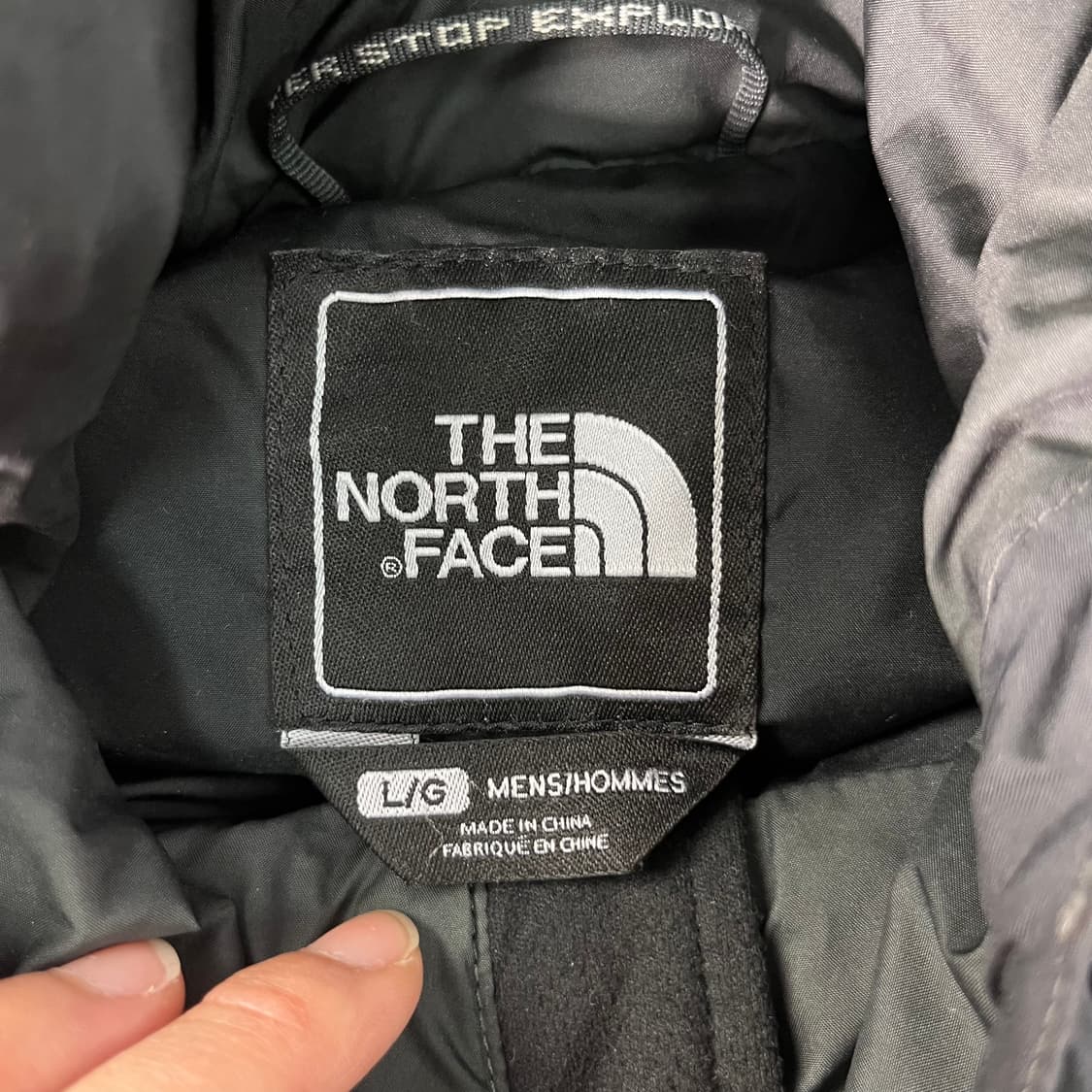 105 노스페이스 600 풀집업 구스다운 패딩 상품이미지3