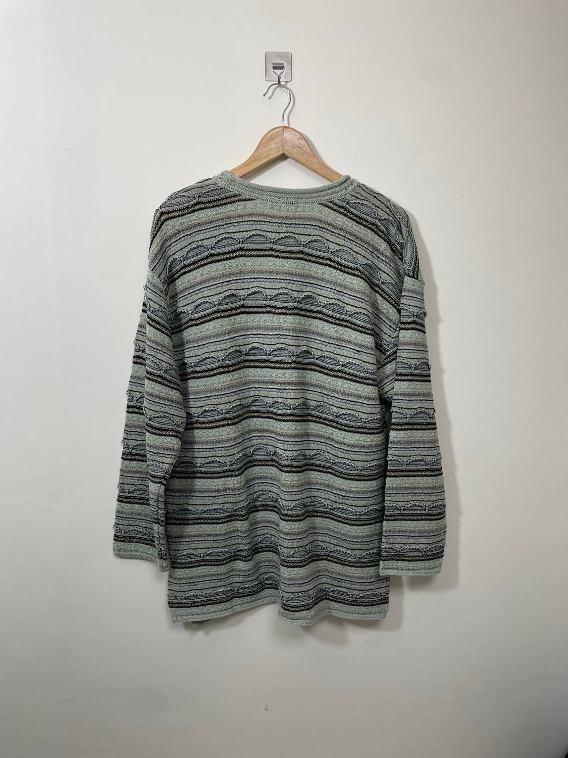 일본 빈티지 케이블 니트 Free - K31 상품이미지2