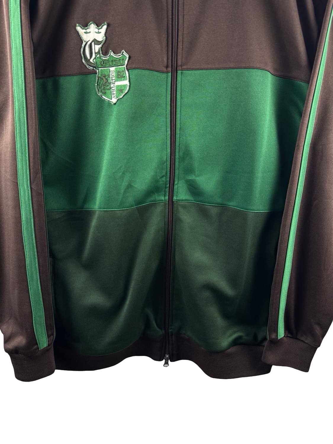 90S 후부 FUBU 그린 브라운 트랙탑져지4067 상품이미지4