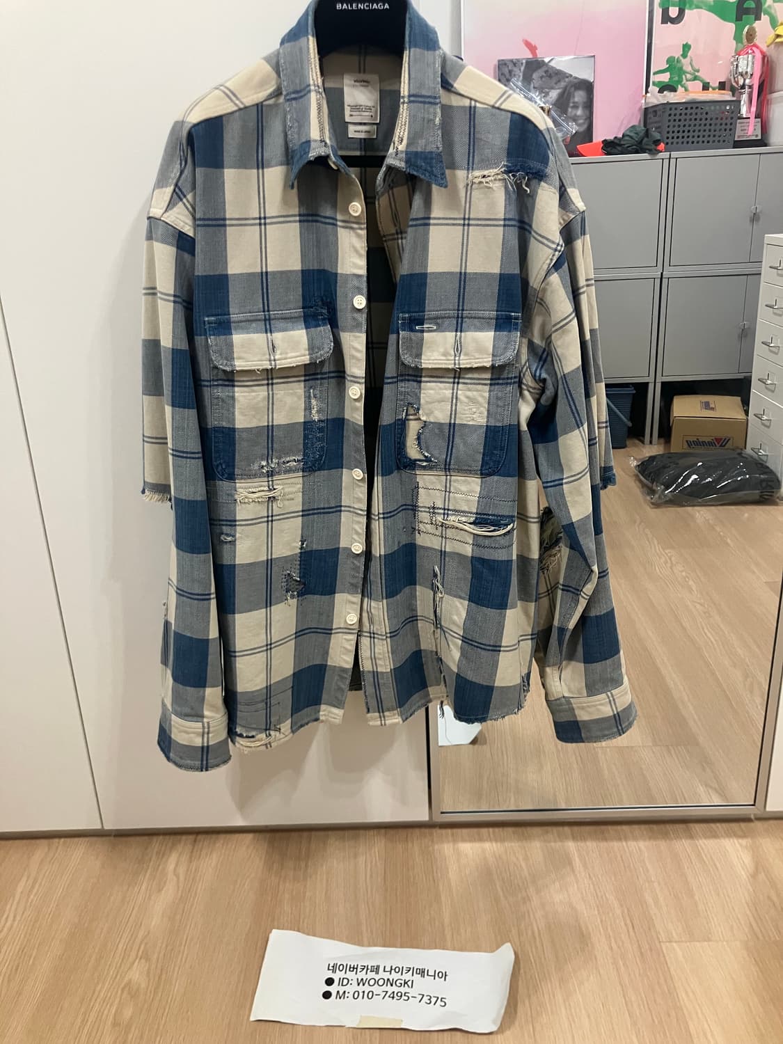 [2] 비즈빔 visvim 21ss lumber shirts crash 상품이미지1