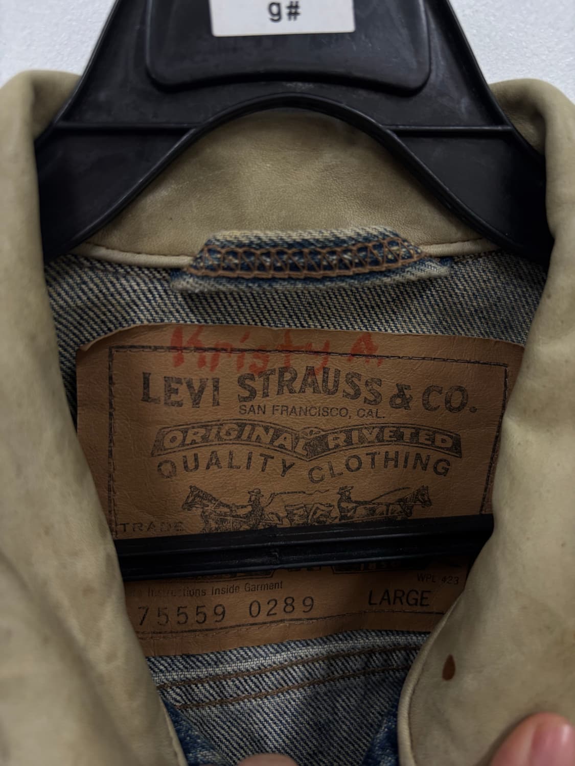 리바이스 데님자켓 상품이미지6