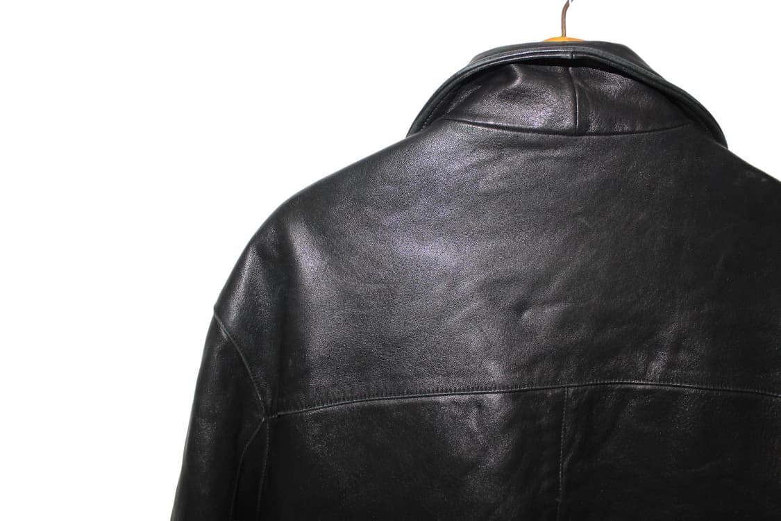 1990s 바나나리퍼블릭 레더 카코트  상품이미지7