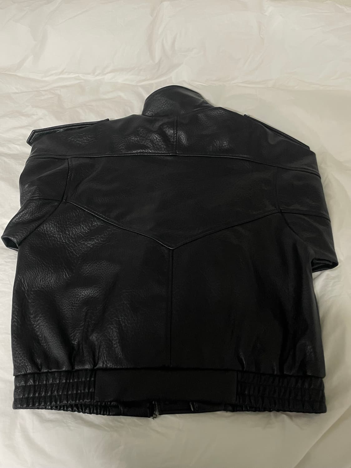 자라 레더 자켓 상품이미지4