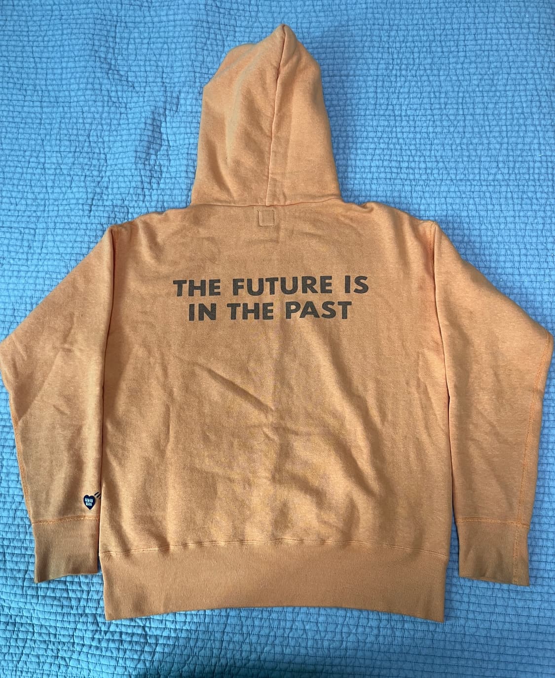 휴먼 메이드 츠리아미 후드 오렌지/1회 실착/새상품급 상품이미지3