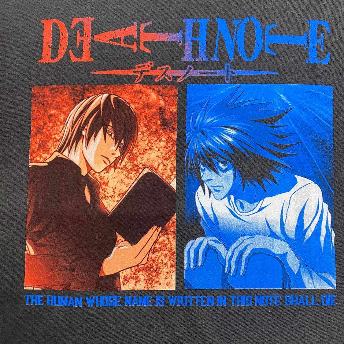 데스노트 오피셜 애니메이션 티셔츠 상품이미지4