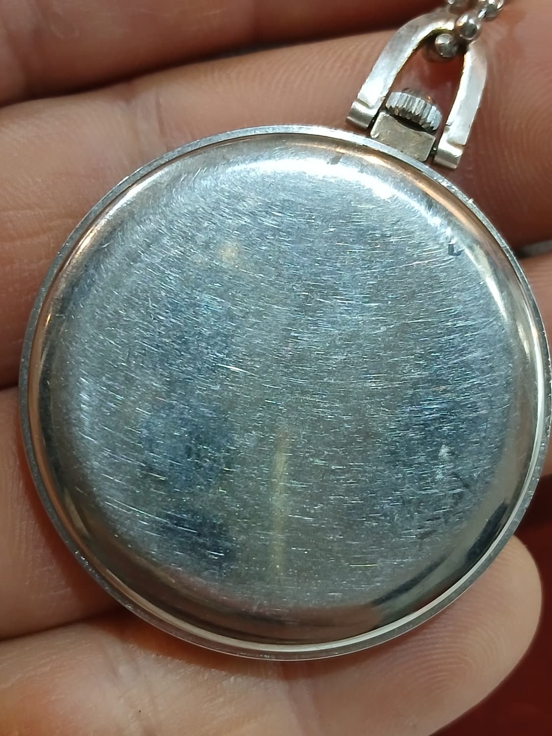 빈티지 시티즌 쿼츠 회중시계와 가죽케이스 상품이미지4