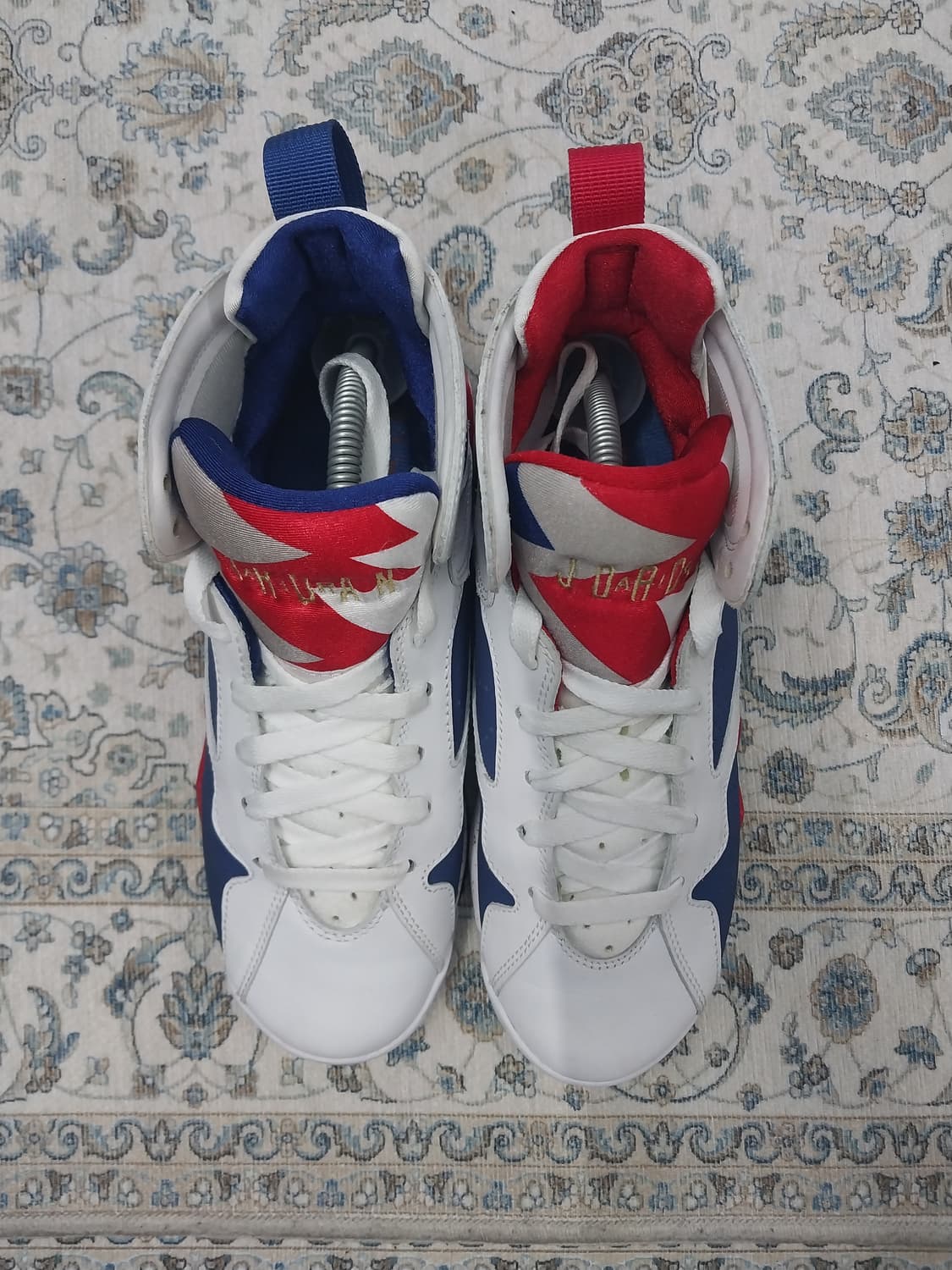 나이키 에어조던 7  레트로 한정판 바르셀로나 나이츠 230mm 상품이미지2