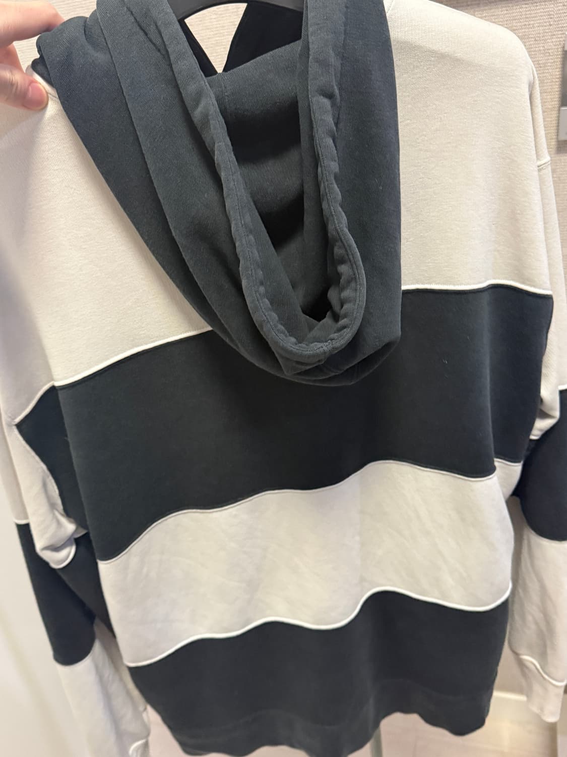 19SS 슈프림 나이키 콜라보 스트라이프 후드티 M 상품이미지2