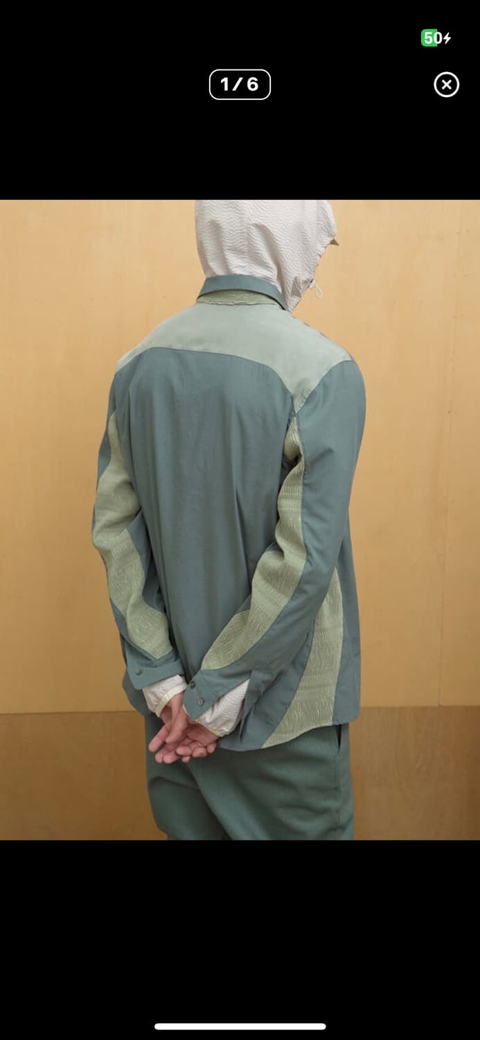 Xlim forest green shirt 상품이미지1
