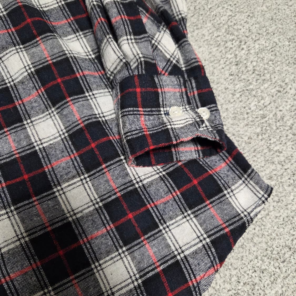 Activa 브리티시 플란넬 체크셔츠 L(100) 상품이미지5