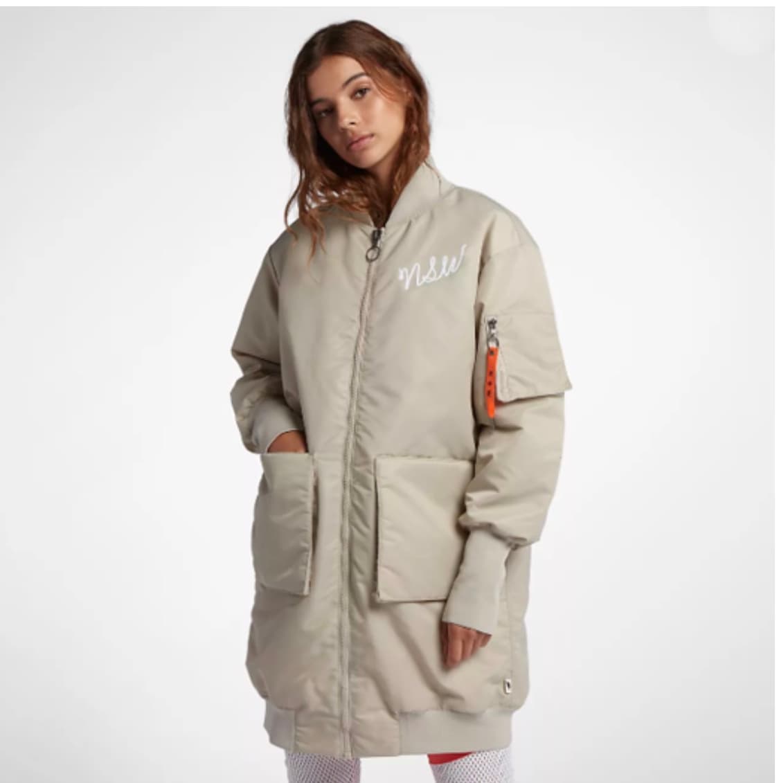 L) 나이키 nsw 항공점퍼 롱항공점퍼 ma-1 점퍼 상품이미지2