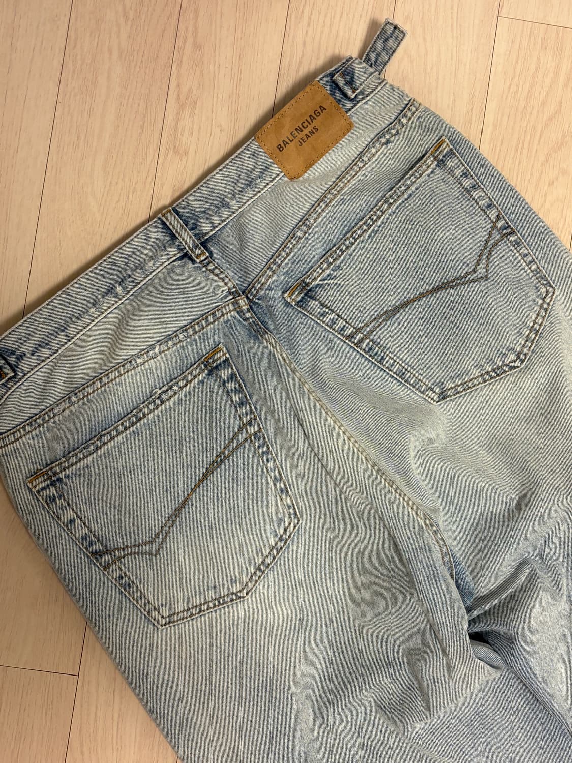 (M) BALENCIAGA 발렌시아가 연청데님 상품이미지7