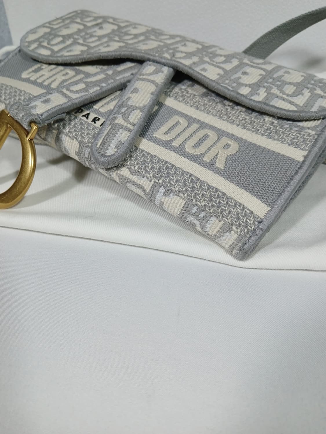 디올 오블리크 새들 슬림 벨트백 S5647CRIW 상품이미지7