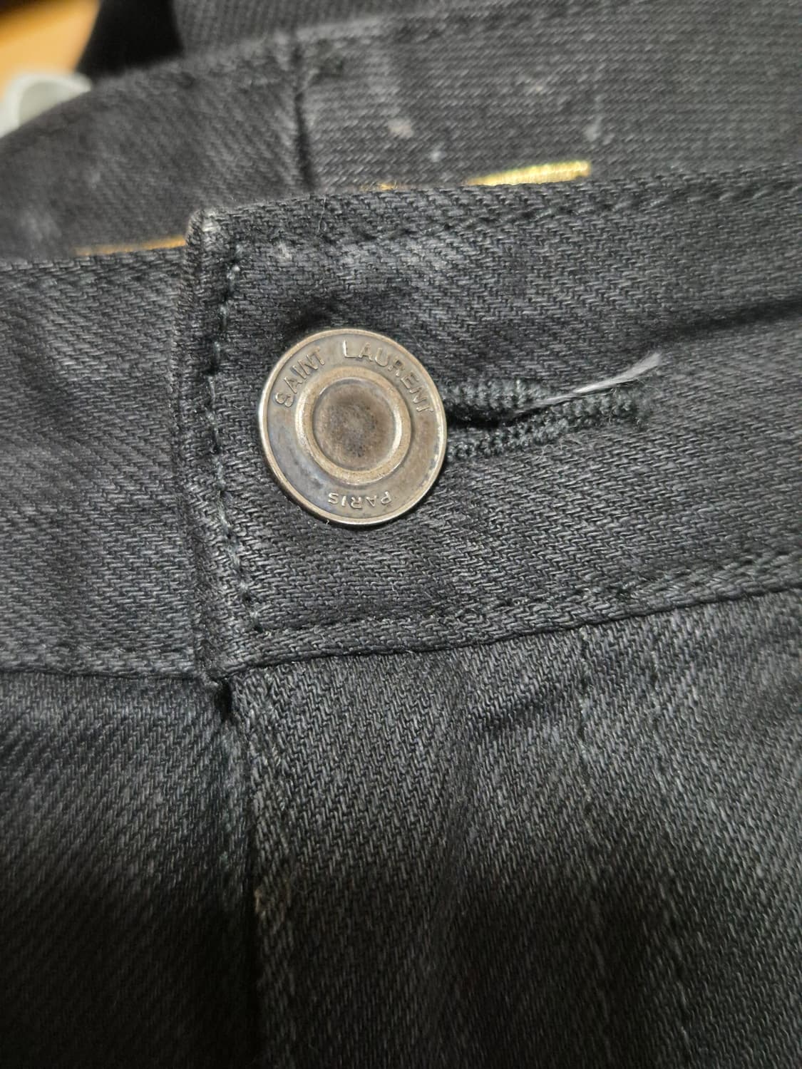 생로랑 Saint Laurent 블랙 진  (사이즈 36) 상품이미지4