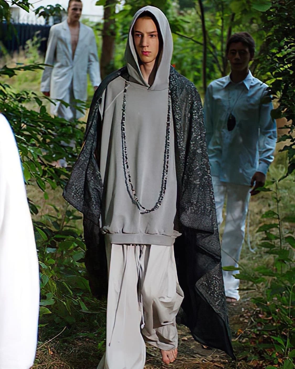 [46] 라프시몬스 아카이브 ss04 종교기 반팔 셔츠 상품이미지9