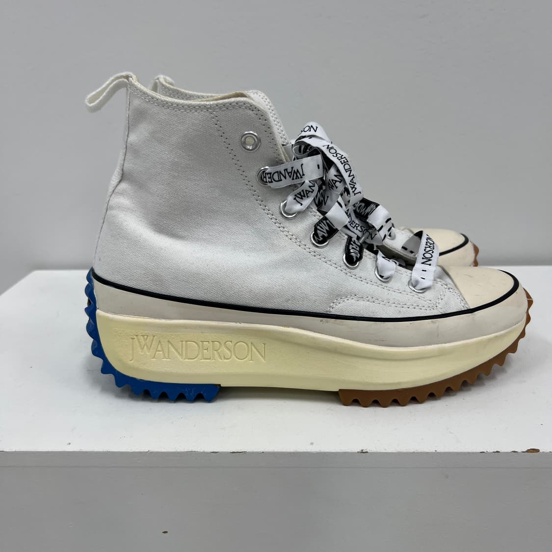 컨버스 X JW 앤더슨 런스타 하이크 하이탑 스니커즈 255 상품이미지5