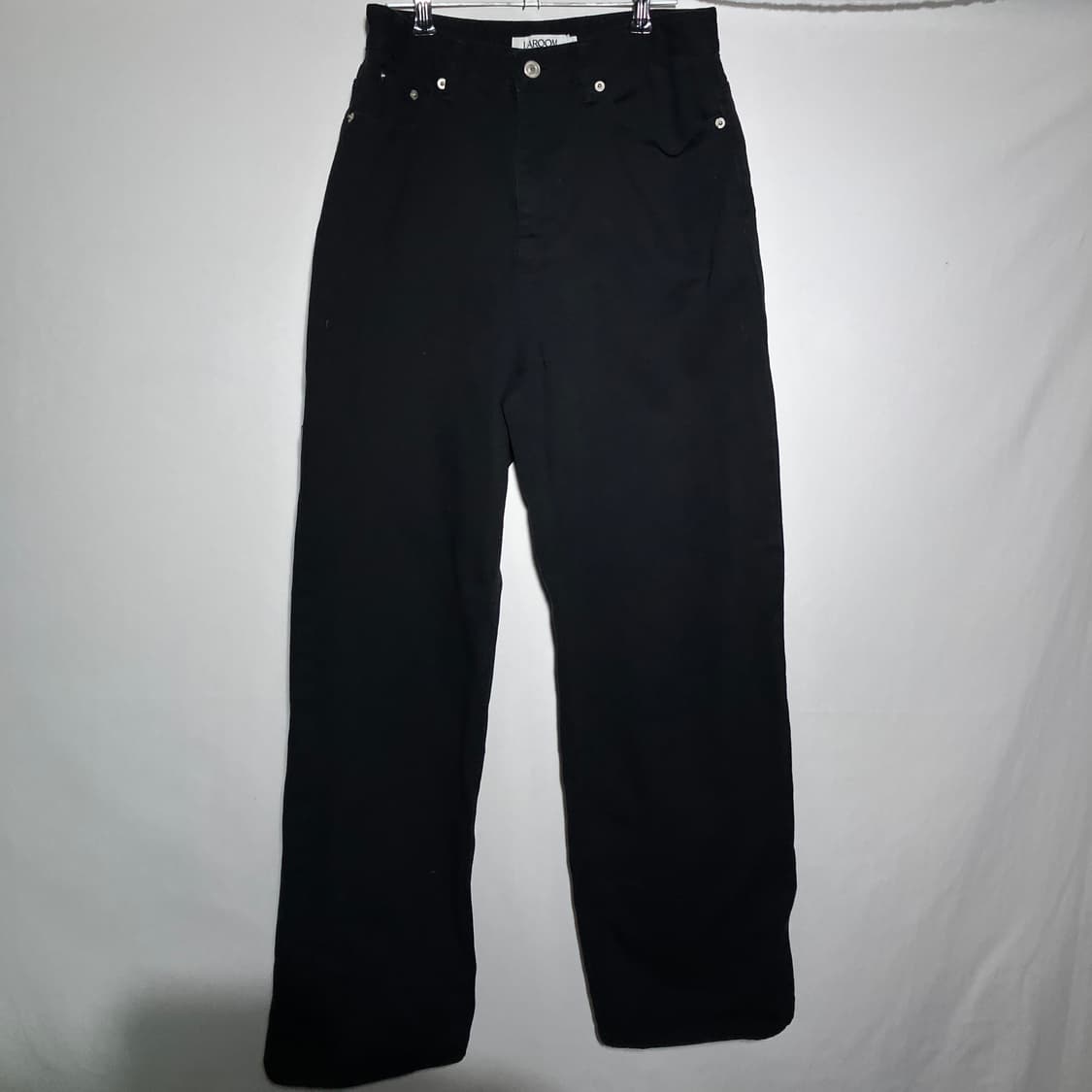 1)LAROOM 라룸 흑청 데님 와이드 청바지 상품이미지2