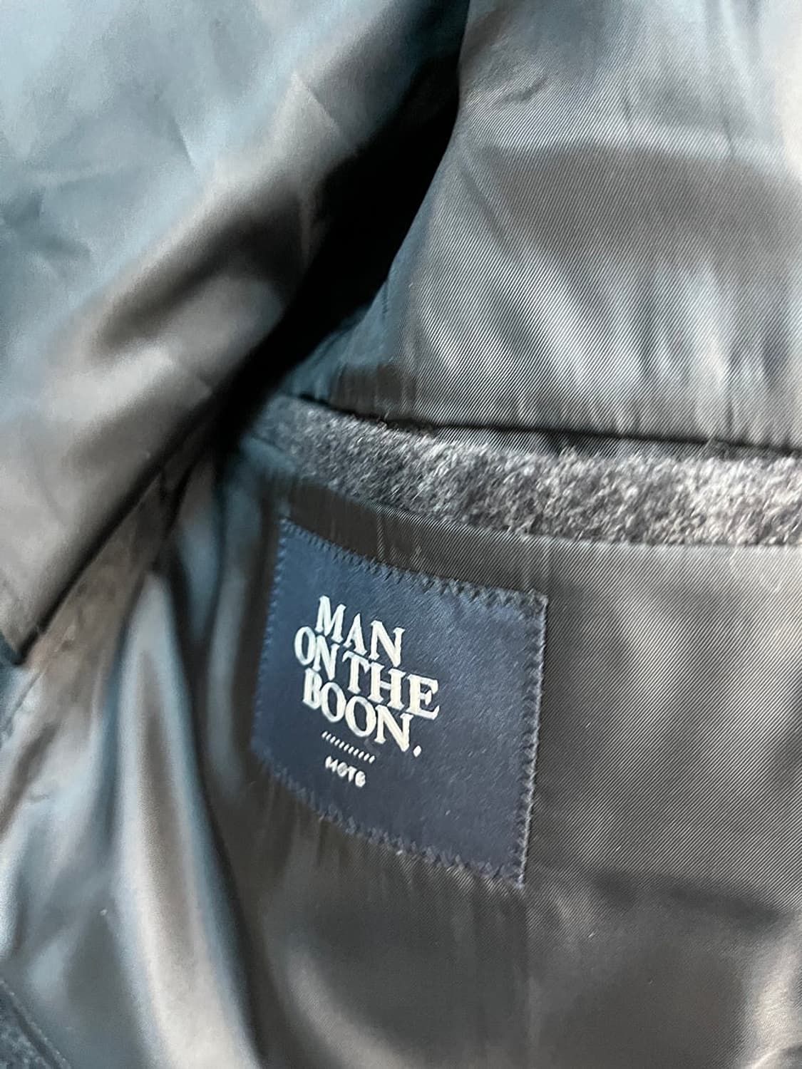 95) 맨온더분 체크 하프코트  상품이미지7