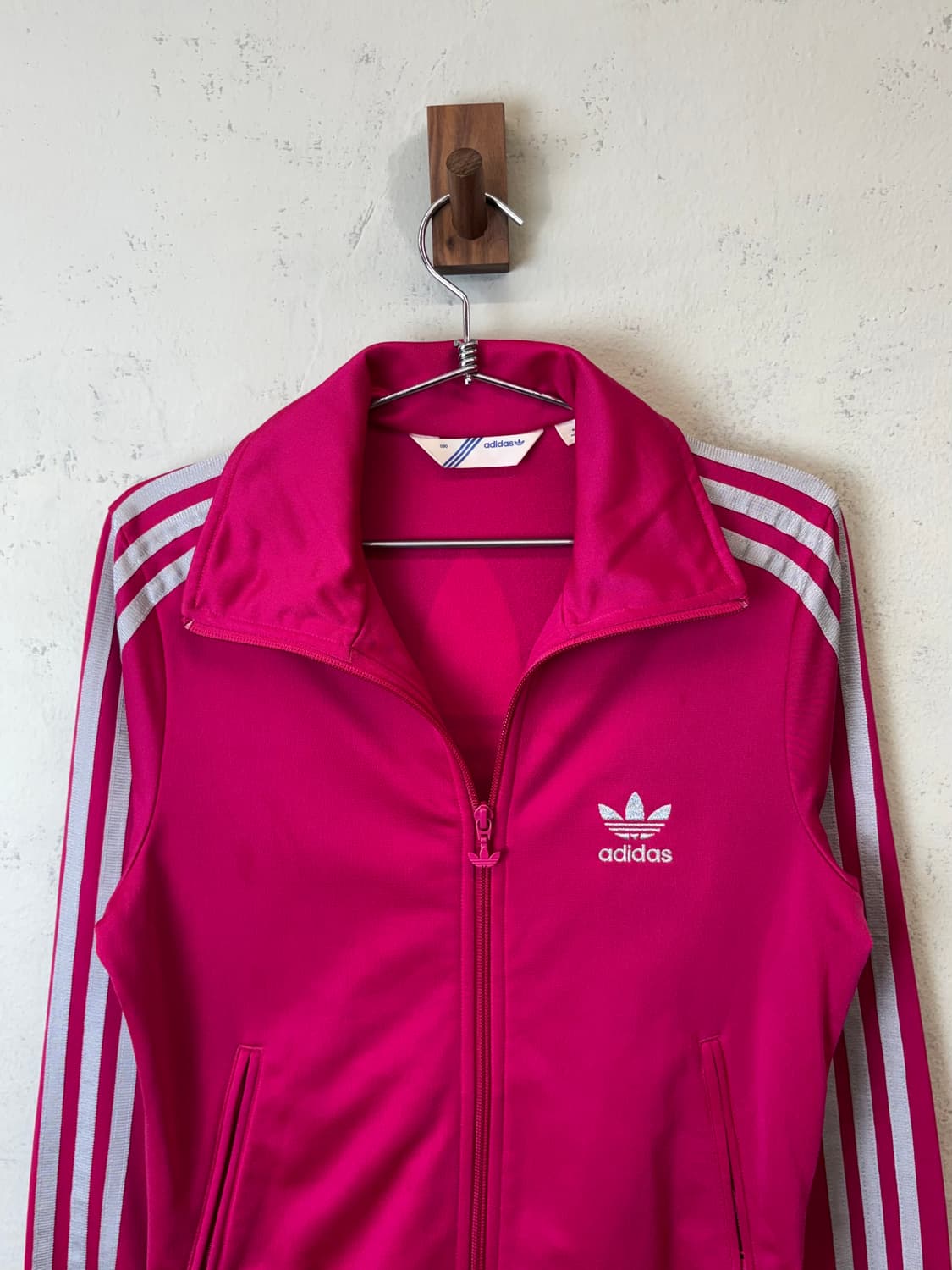 아디다스 파이어버드 삼선 트랙탑 핑크 져지 상품이미지6