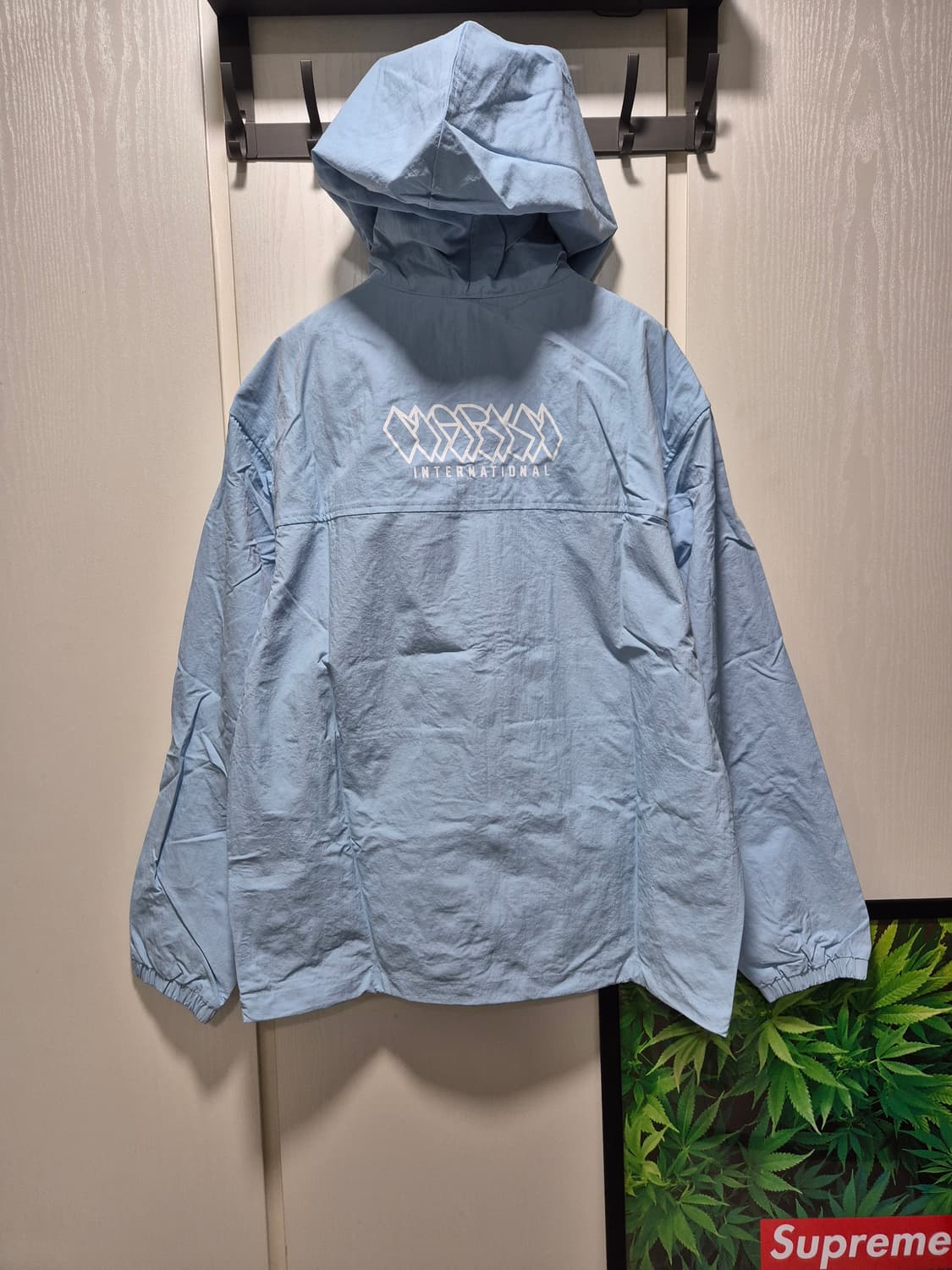 (타임세일)(새상품)MARKM 바람막이 셋업 하늘색 상품이미지9