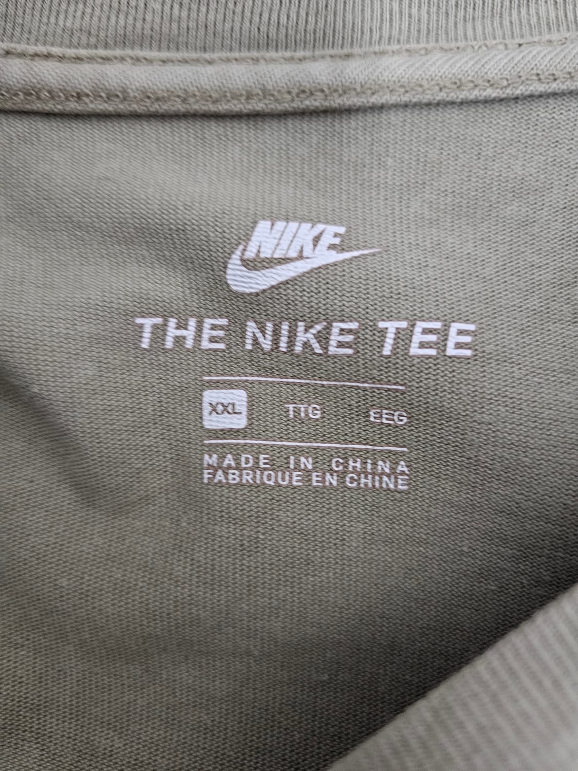 나이키 에어포스1 오버핏 반팔티셔츠 2XL 상품이미지3