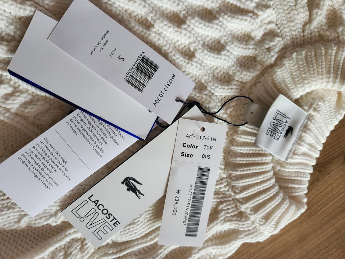 라코스테 라이브 스웨터( 새상품) 상품이미지4