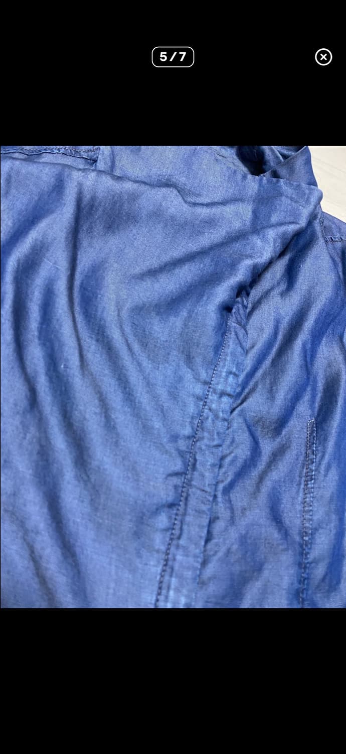 헬무트랭 하이넥 비대칭 텐셀 자켓 상품이미지6