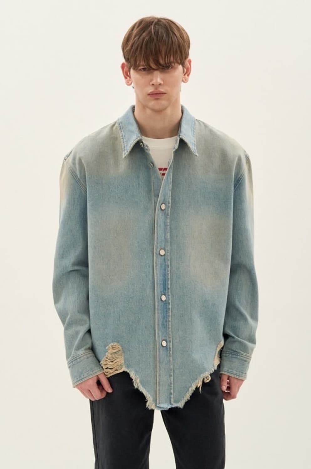 시스템 디스트로이드 셔츠 상품이미지2