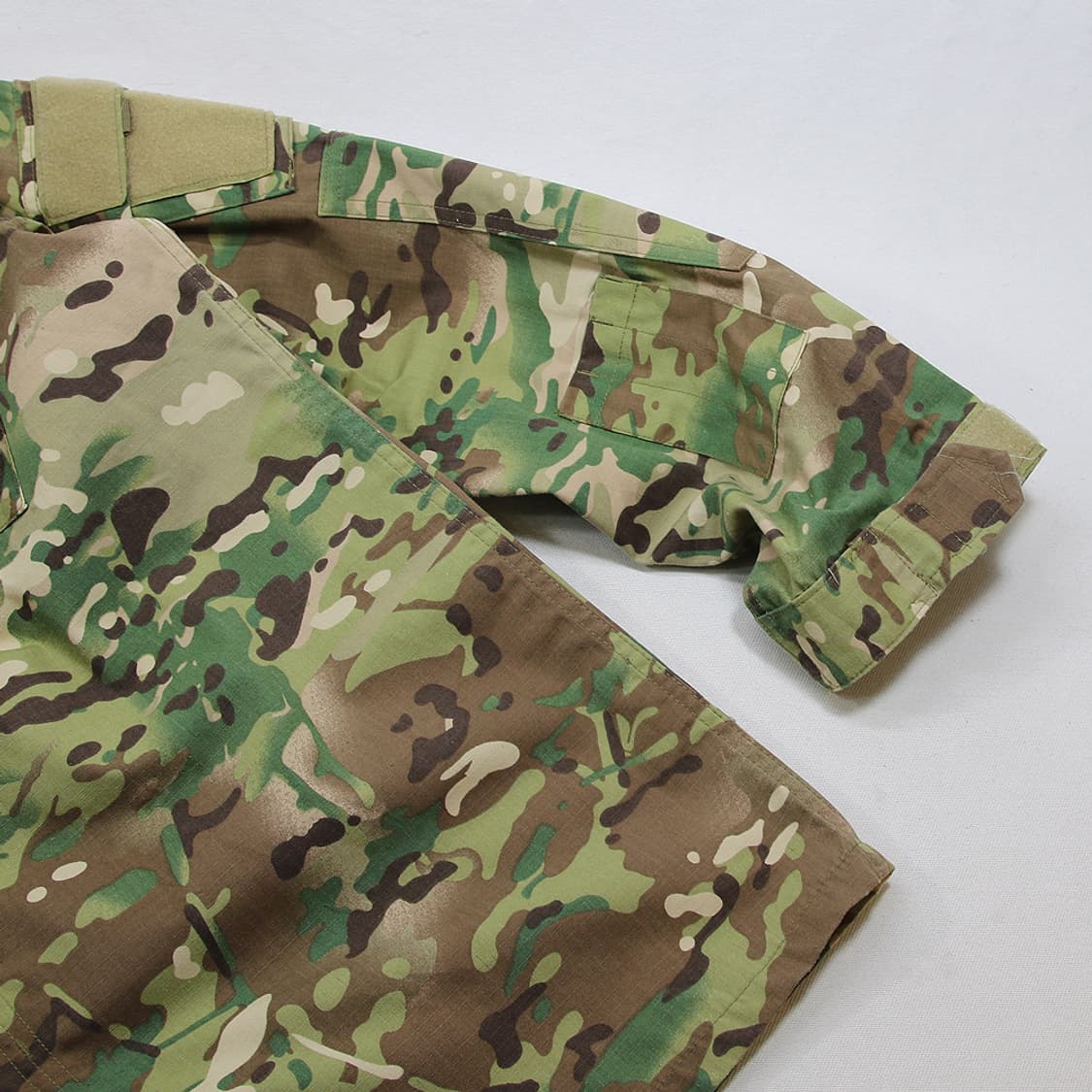 (착용컷) U.S.ARMY 립스탑 컴뱃 자켓 (남성용 110) 상품이미지6