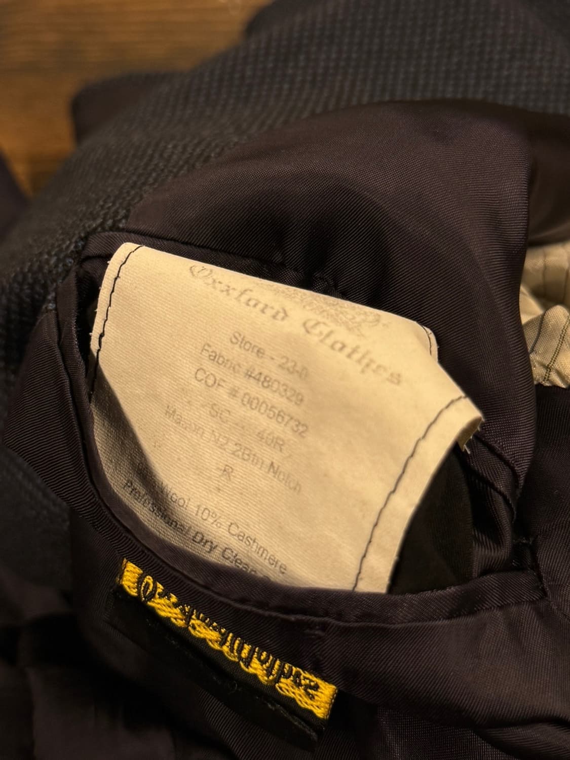 옥스포드 클로스 테일러드 자켓 105 상품이미지8