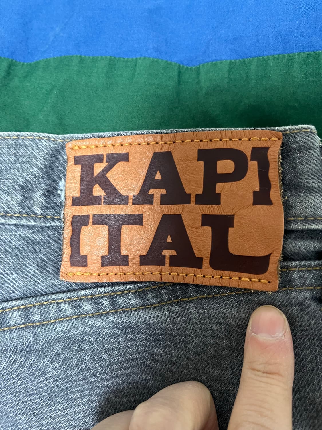 [판매] 캐피탈 몽키시스코 14oz 데님 38 상품이미지4