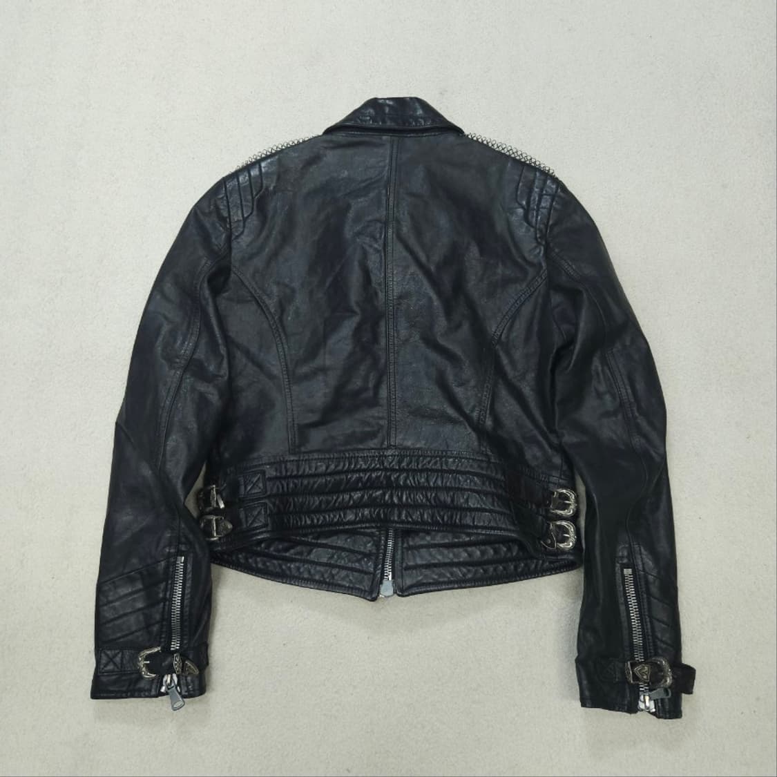 00s 알마니진스 레더 자켓 상품이미지2