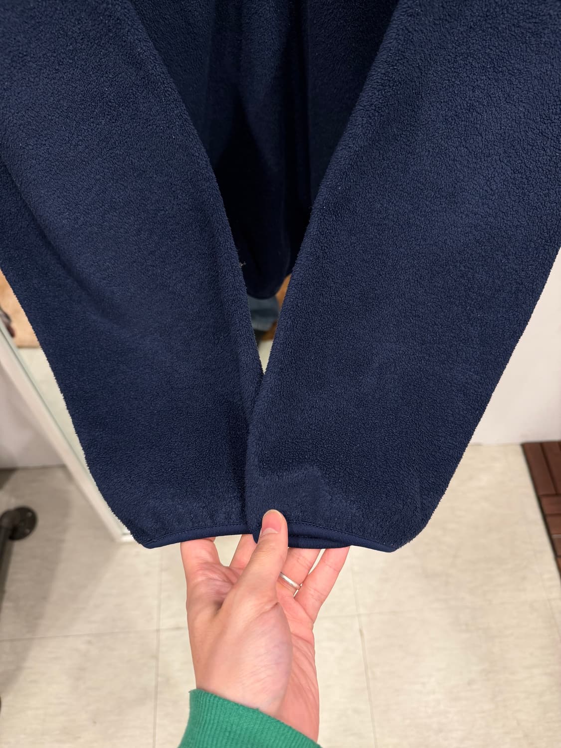 Nuatica 노티카 하프넥 집업 플리스 스웻 상품이미지4