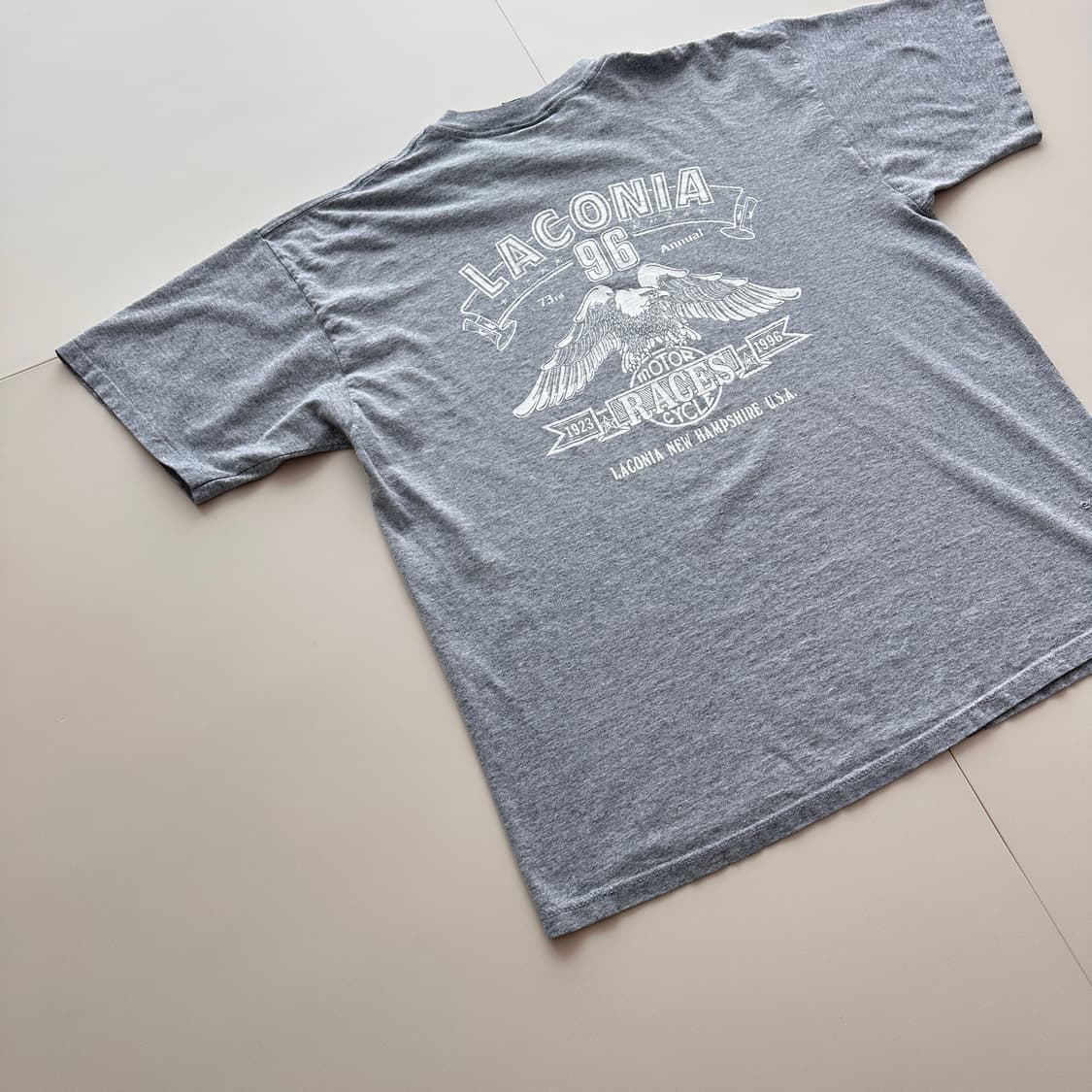 90s 소피 LACONIA 모터사이클 티셔츠 XL MADE IN USA  상품이미지8