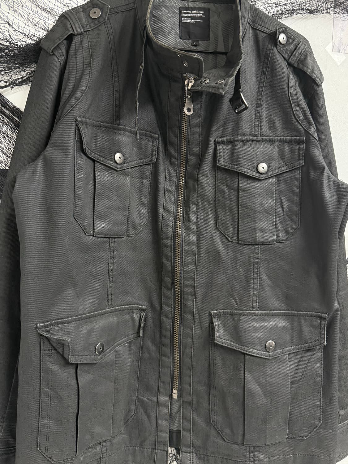 00s mood coating pocket jacket 상품이미지2