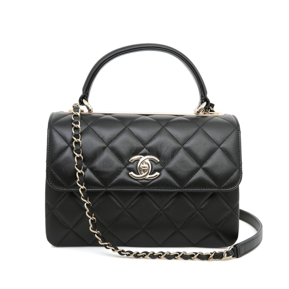 샤넬 트렌디 블랙 체인 숄더 CC 탑핸들 A92236 상품이미지1
