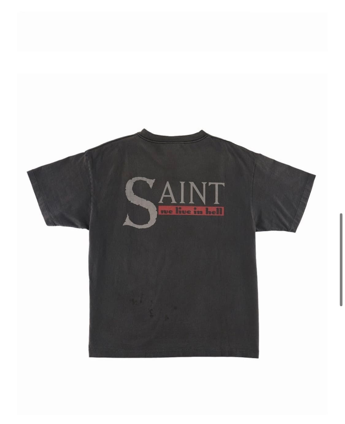 세인트미카엘 SAINT MICHAEL 티셔츠 WE LIVE HELL 상품이미지2