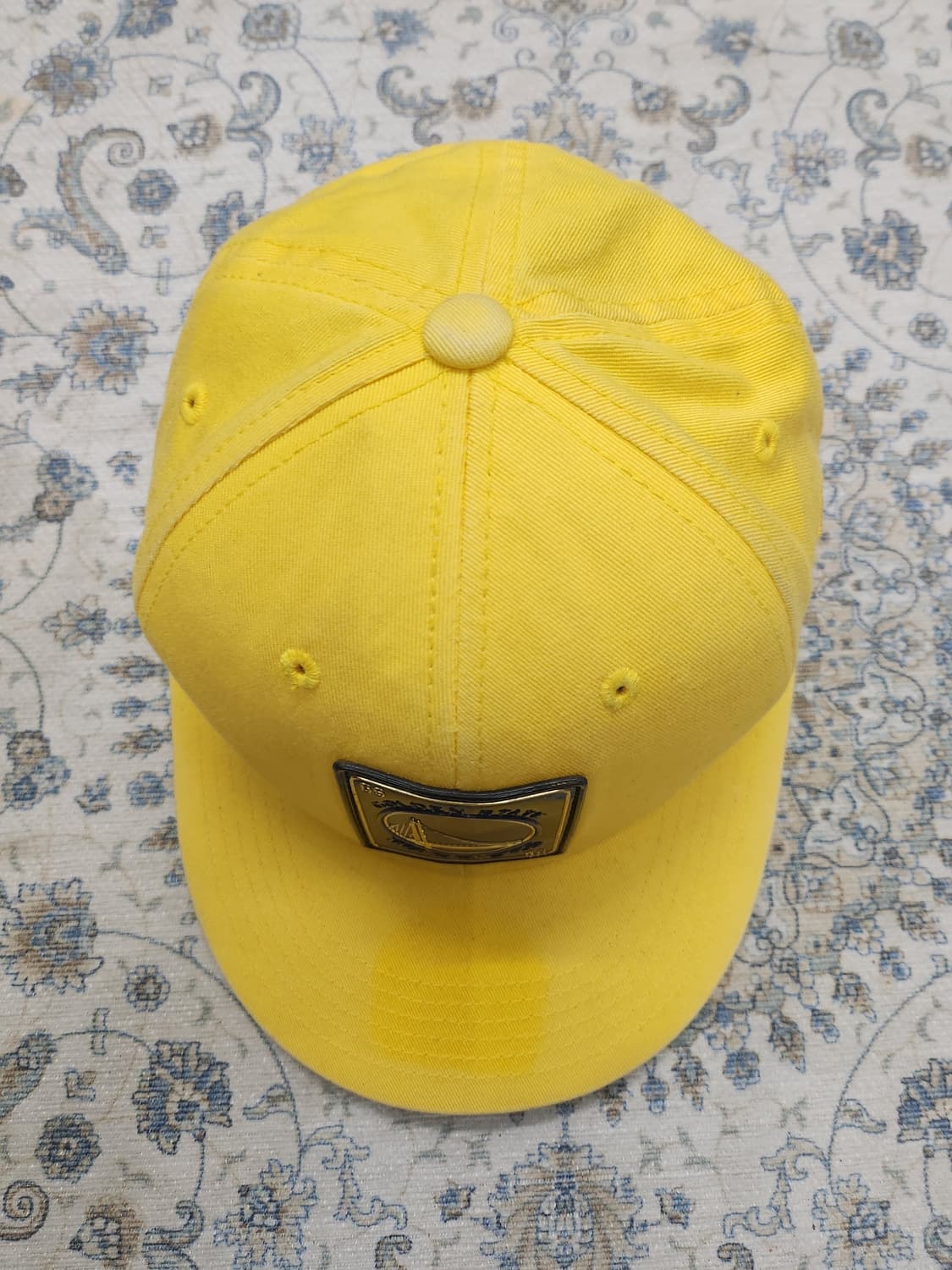 NBA 골든스테이트 워리어스 옐로우 볼캡 S 상품이미지2