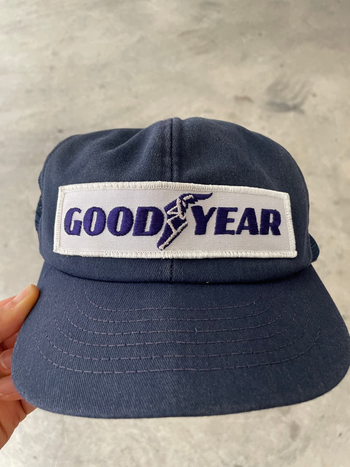 80s Good Year FadedTrucker Cap(USA Made) 상품이미지2