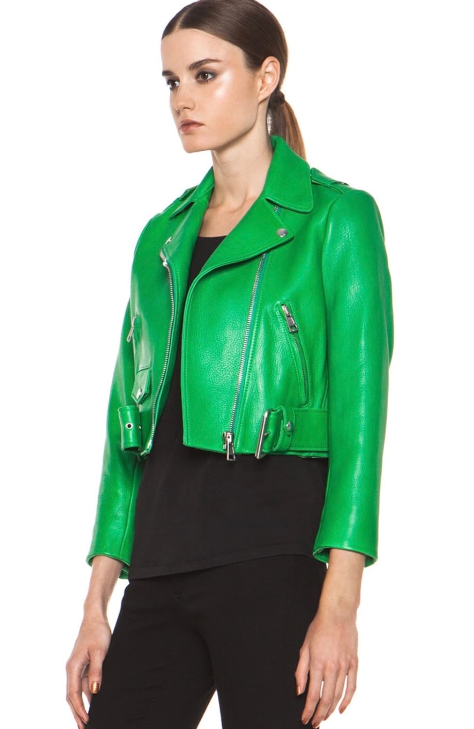 Acne Studios아크네 스튜디오 Mape 레더 재킷 34사이즈 상품이미지10