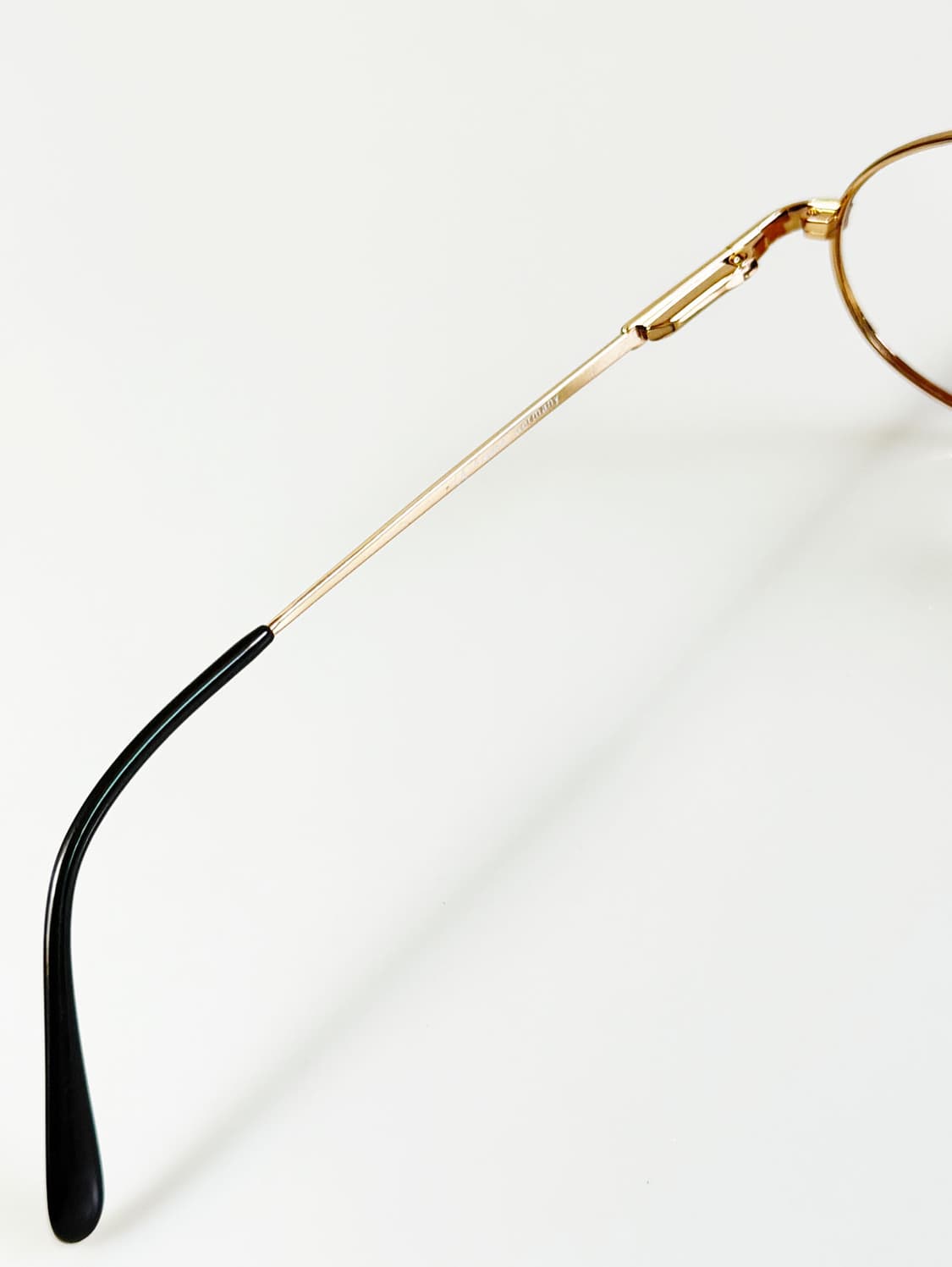 90s 독일제 TITAN LINE 티타늄 골드 오벌 메탈 빈티지 안경 상품이미지7