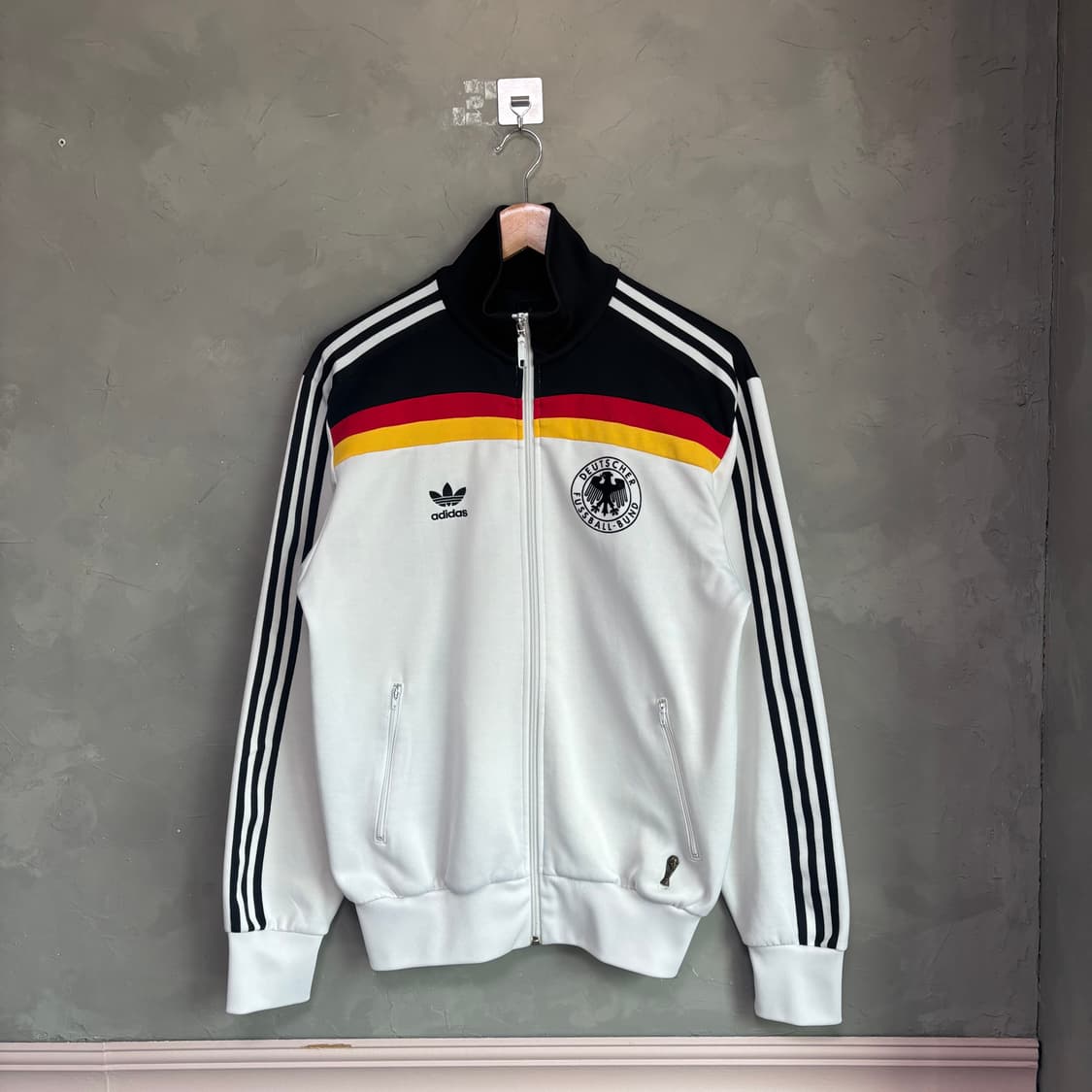 아디다스 독일 져지 트랙탑 화이트 상품이미지1