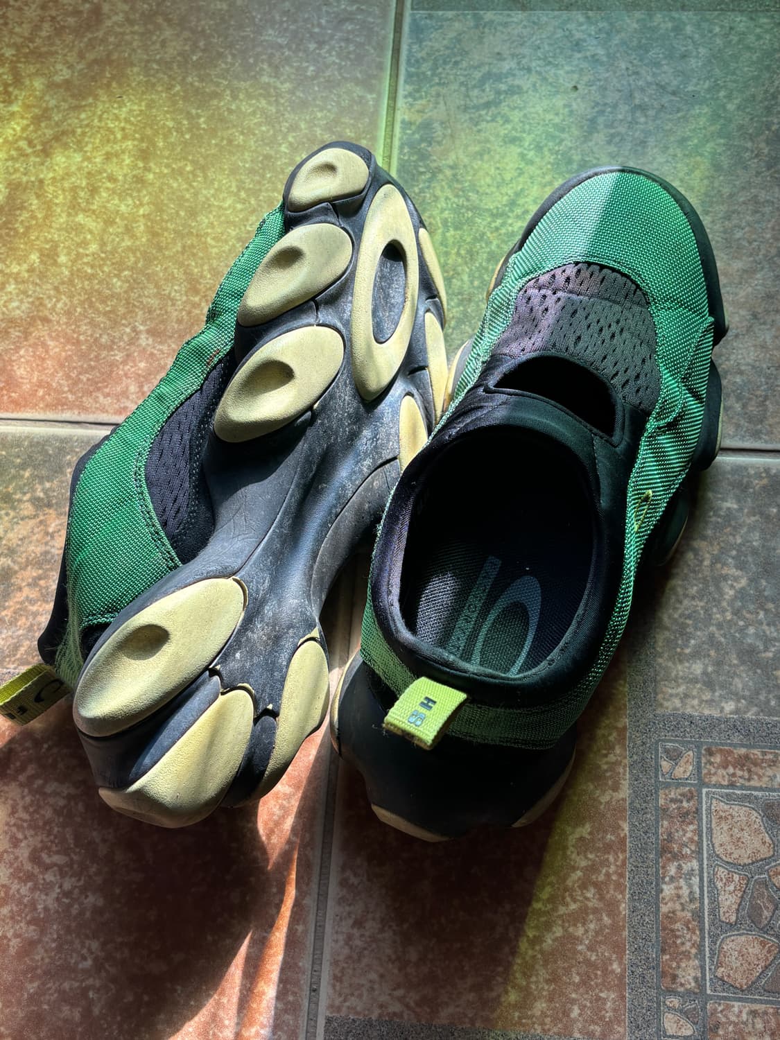 오클리 팩토리팀 브레인데드 플래시 샌들 그린 270 상품이미지2