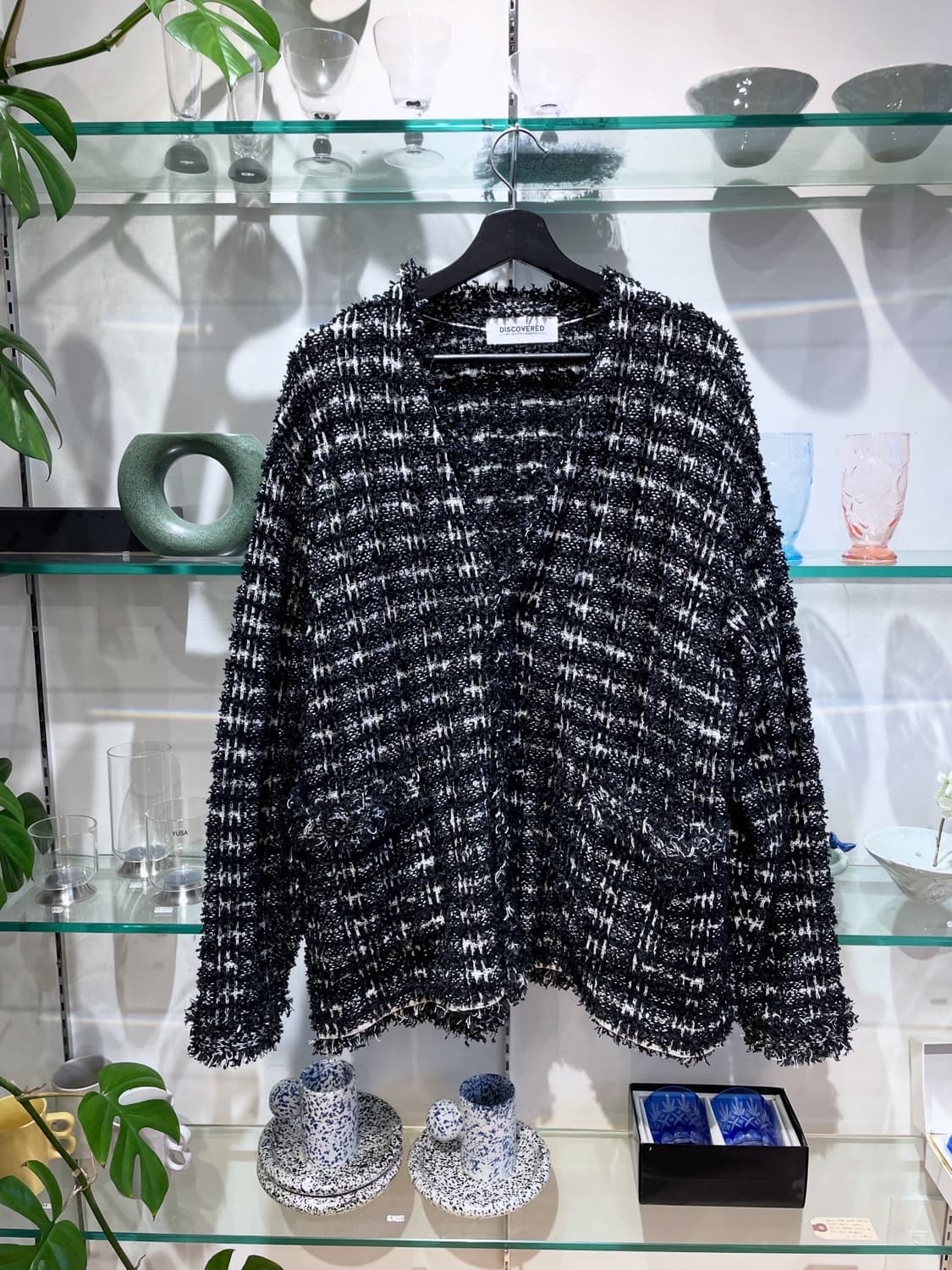 디스커버드 coco tweed knit jacket 상품이미지1