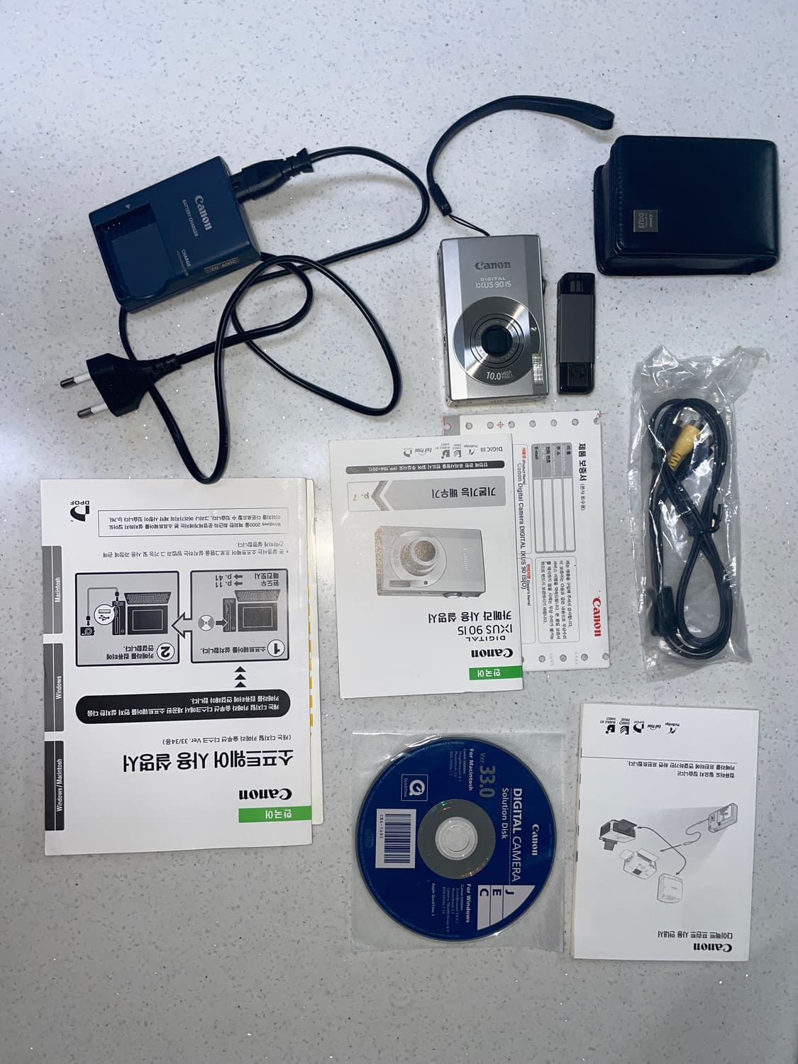 미우미우/희귀매물) Canon IXUS 90 IS 디카 카메라   상품이미지5